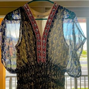 Anthropologie Vineet Bahl Oda embroidered dress